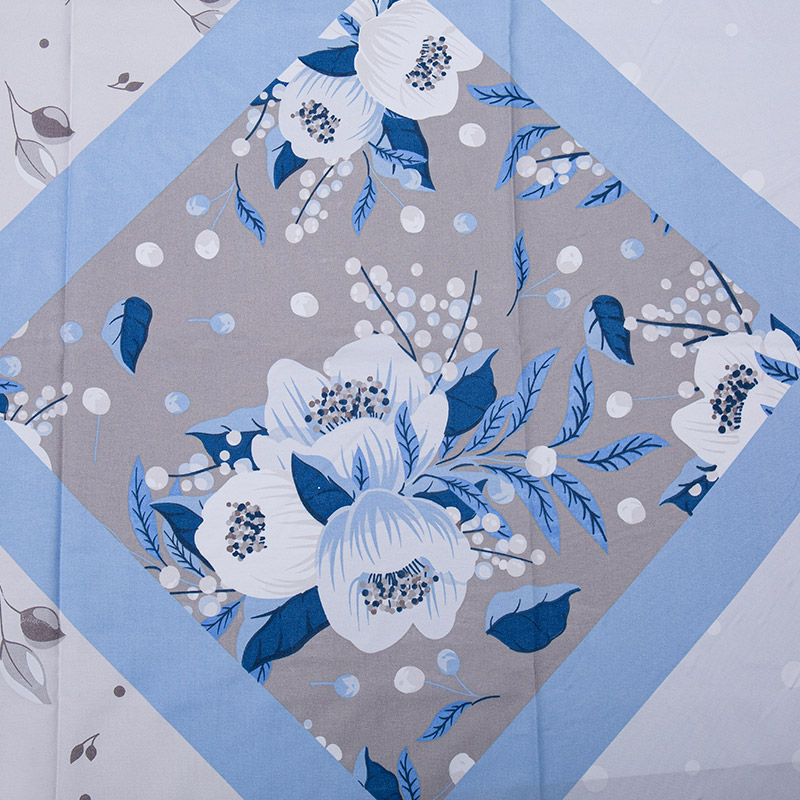 Tela textil para el hogar 100% poliéster con estampado disperso y 100 g/m² de ancho de 242 cm