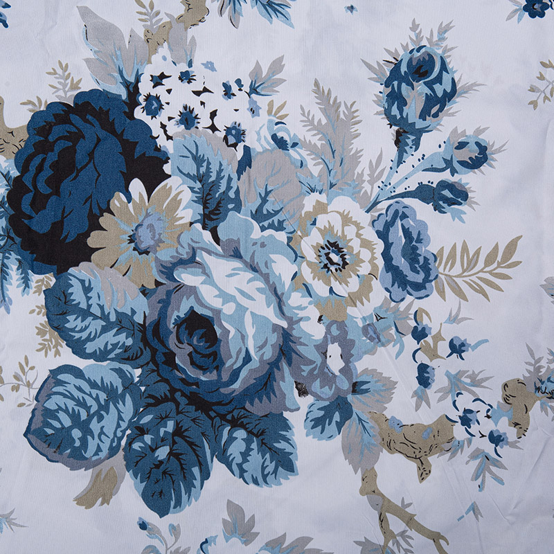 Tela textil para el hogar 100% poliéster con estampado disperso y peso de 255 cm de ancho y 85 g/m2